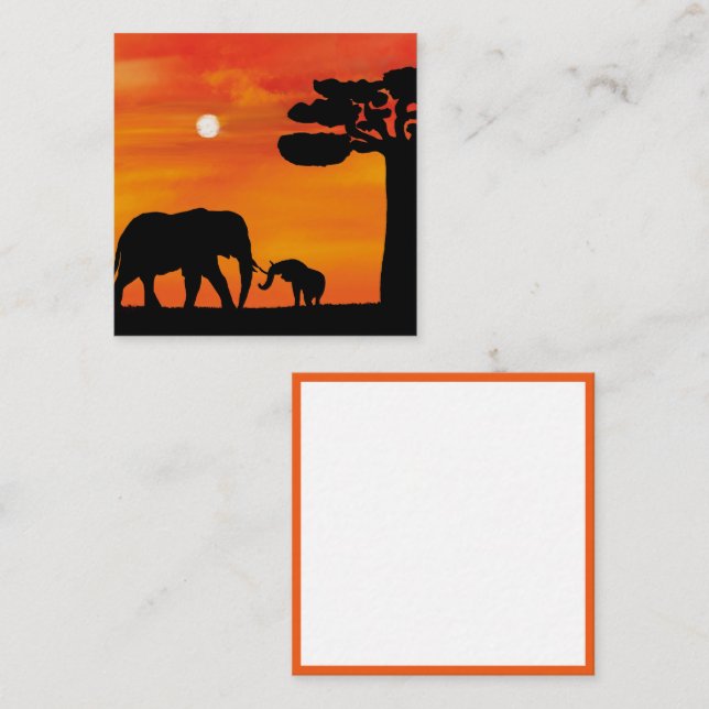 african , afracan pattern ,brown ,elegant ,nature  card (Front/Back)