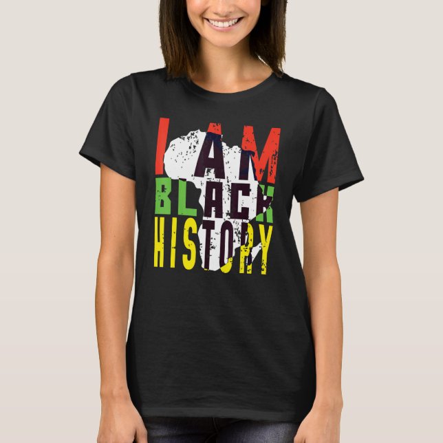 African Africa Black History Pride Black History M T-Shirt (Front)
