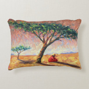 African Afternoon 2003 Decorative Cushion