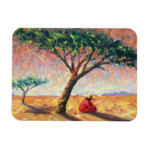 African Afternoon 2003 Magnet