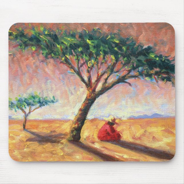 African Afternoon 2003 Mouse Pad (Front)