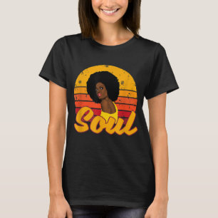 African American 70s 80s Funk Afro Disco Soul Mela T-Shirt