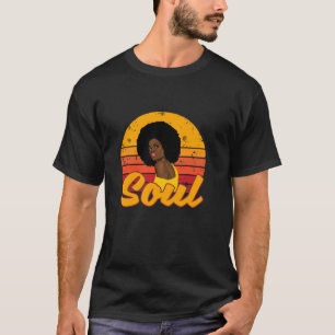 African American 70s 80s Funk Afro Disco Soul Mela T-Shirt
