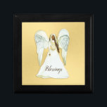 African American Angel Jewellery Box<br><div class="desc">African American Angel Jewellery Box</div>