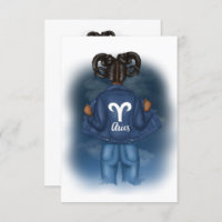 African American Aries Zodiac Sign Birthday Party