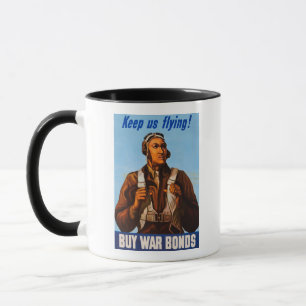 African American Aviators Fighter Pilots of WW2  Mug