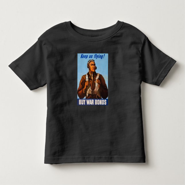 African American Aviators Fighter Pilots of WW2  Toddler T-Shirt (Front)