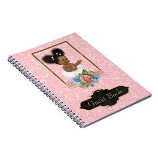 African American Baby Shower Guest Book