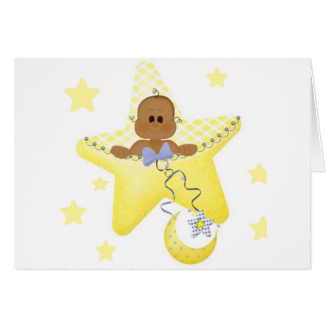 African American Baby Star (Front Horizontal)