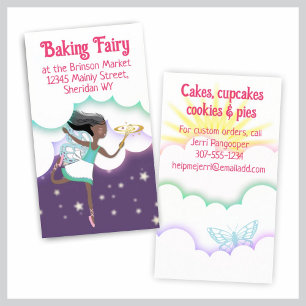 African American baker pastry chef kitchen fairy b