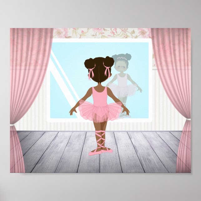 African American Ballerina Poster (Front)