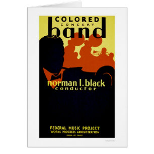 African American Band 1936 WPA