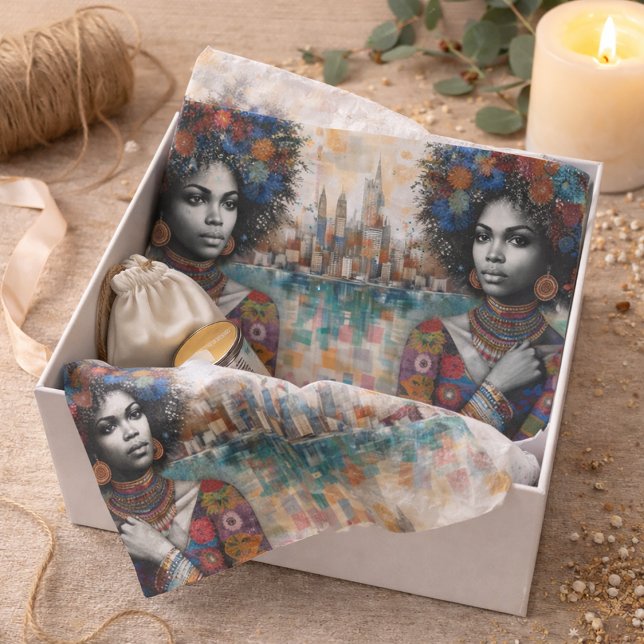 African American Beauty Tissue Paper (Creator Uploaded)