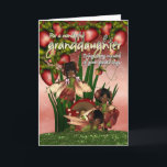 African American Birthday Card - Granddaughter - M<br><div class="desc">African American Birthday Card - Granddaughter - Moonies Cutie Pie Fairies</div>
