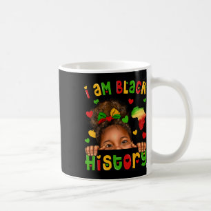 African American Black Girl Afro Kids Black Histor Coffee Mug