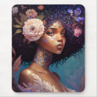 African American Black Goddess Queen Fantasy Art