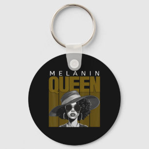African American Black History - Juneteenth Melani Key Ring