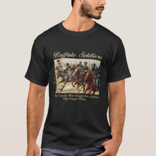 African American Black History Military USA Buffal T-Shirt