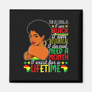African American Black History Month Juneteenth Pr Magnet