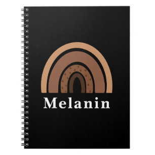 African American Black History Month Melanin Notebook