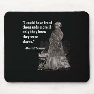 African American Black History Vintage Underground Mouse Pad