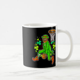 African American Black Leprechaun Bysketbyll St Pa Coffee Mug