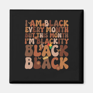 African American Black Power Pride History Civil R Magnet