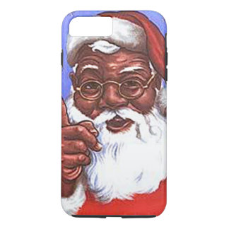 African American Black Santa Claus Christmas iPhone 8 Plus/7 Plus Case