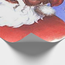 African American Black Santa Claus Christmas