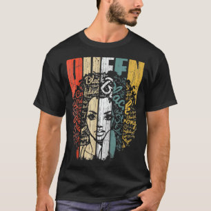 African American Black Woman Queen T-Shirt