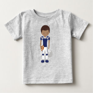 African American Boy, American Football, Rugby Baby T-Shirt