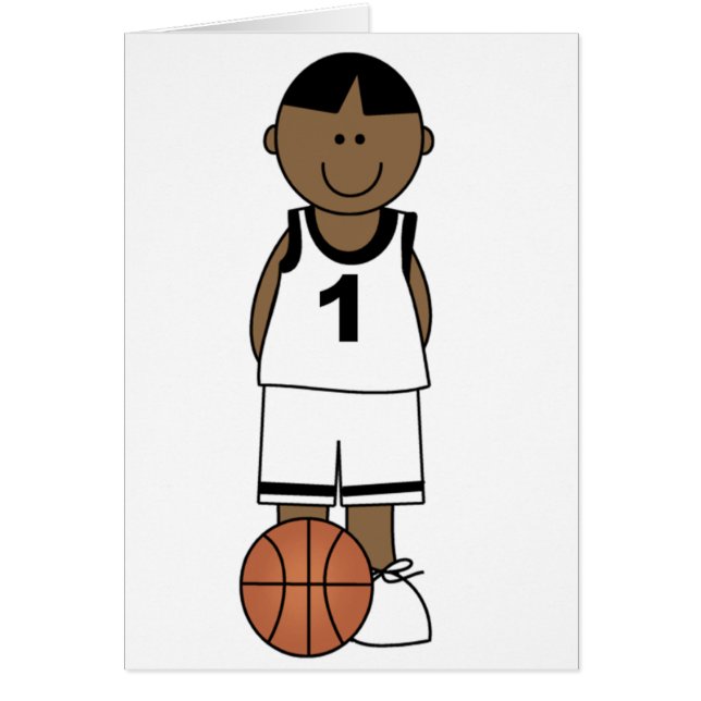 African American Boy Basketball (Front)