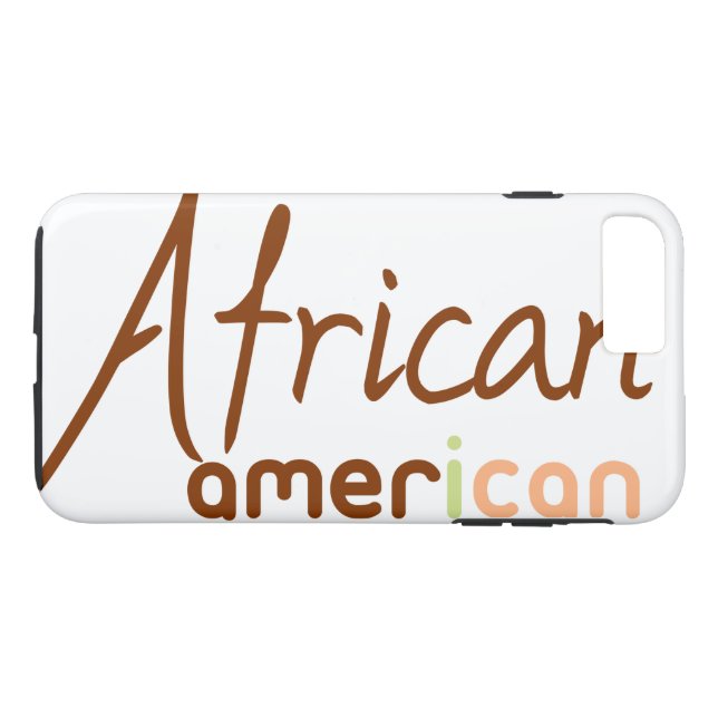 African American Case-Mate iPhone Case (Back (Horizontal))