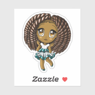 African American Chibi Girl