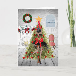 African American Christmas Card 