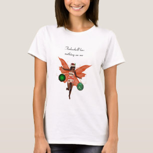 African American Christmas Fairy Women's T-Shirt