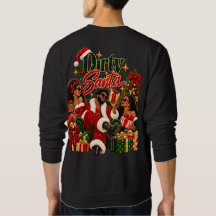 African American Christmas Sweater Dirty Santa Men