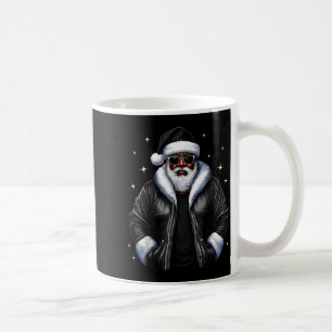 African American Christmas Xmas Afro Santa Claus  Coffee Mug