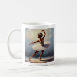 African American Classic Ballerina Coffee Mug