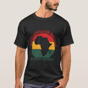 African American Country Celebration Black History T-Shirt
