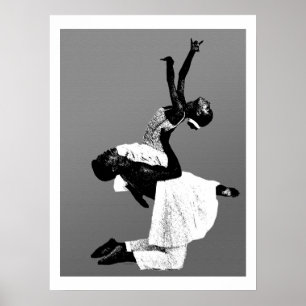African American Dance Poster
