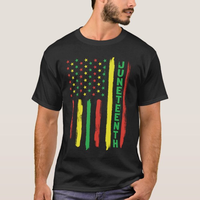 African American Design for Black History Lovers T-Shirt (Front)