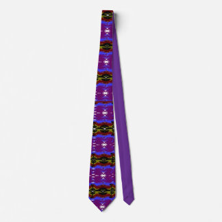 African American designer purple Tie