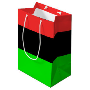 African American Diaspora Flag  Medium Gift Bag