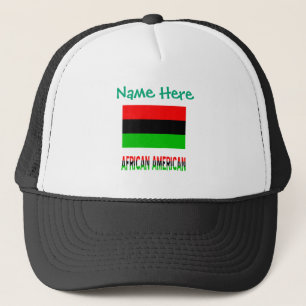 African American Diaspora Flag Personalised  Trucker Hat
