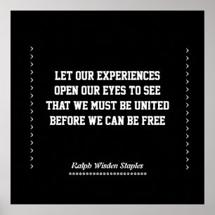 African American experience Poster