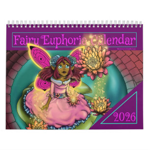 African American Fairies 2026 Calendar