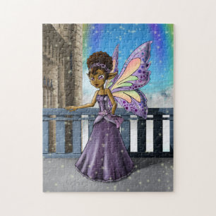 African American Fairy Jigsaw Puzzle