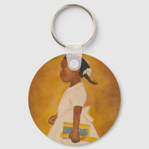 African American Fine Art Key Ring