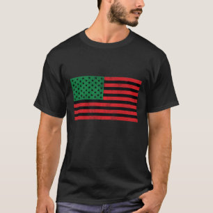 African American Flag Tee Shirt